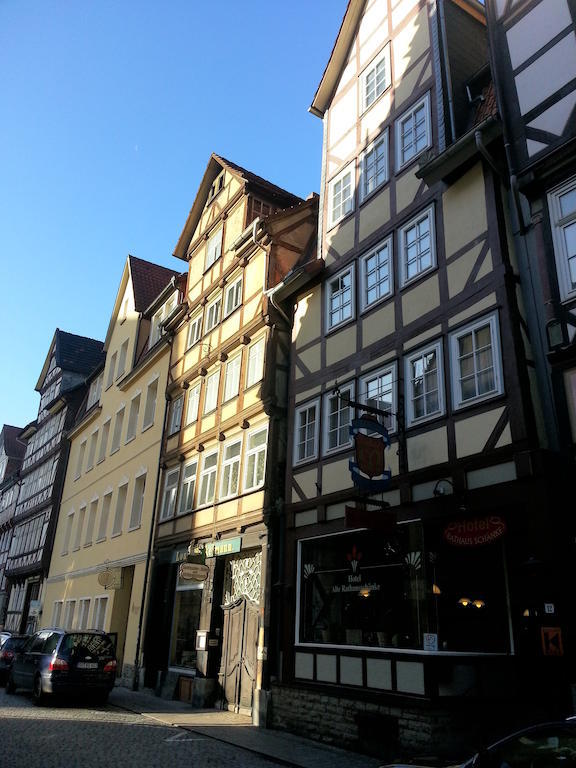 Alte Rathausschaenke - Hotel Garni Hannoversch Münden Exterior foto